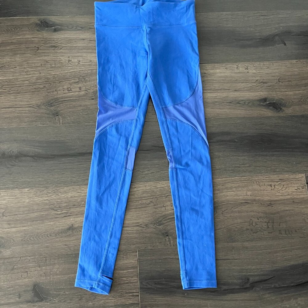 Like New Alo Coast Stirrup Yoga Leggings - Blue Med View 6